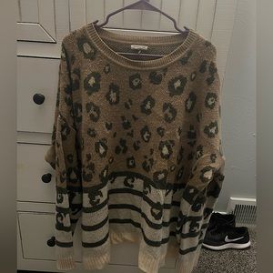 Chic Soul simply spotted sweater